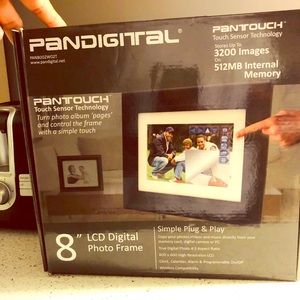 Pan digital picture display frame